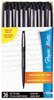 A Picture of product PAP-1921070 Paper Mate® Flair® Felt Tip Marker Pen,  Black Ink, Medium, 36/Box