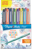 A Picture of product PAP-1921070 Paper Mate® Flair® Felt Tip Marker Pen,  Black Ink, Medium, 36/Box