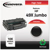 A Picture of product IVR-5949J Innovera® 5949J Toner Remanufactured Black Extended-Yield Replacement for 49X (Q5949XJ), 10,000 Page-Yield, Ships in 1-3 Business Days