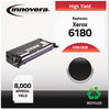 A Picture of product IVR-6180B Innovera® 6180Y, 6180M, 6180C, 6180B Toner,  8000 Yield, Black