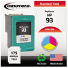 A Picture of product IVR-61WN Innovera® 61WN, 62WN Inkjet Cartridge Remanufactured Tri-Color Ink, Replacement for 93 (C9361WN), 175 Page-Yield
