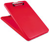 A Picture of product SAU-00560 Saunders SlimMate Storage Clipboard,  1/2" Capacity, Holds 8 1/2w x 12h, Red