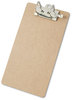 A Picture of product SAU-05713 Saunders Recycled Arch Clipboard,  2" Capacity, Holds 8 1/2"w x 14"h, Brown