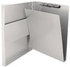 A Picture of product SAU-10517 Saunders Snapak™ Aluminum Forms Folder,  1/2" Capacity, Holds 8-1/2w x 12h, Silver