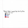 A Picture of product PAP-31001BH Paper Mate® Liquid Flair® Marker Pen,  Black Ink, Extra Fine, Dozen