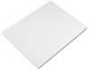 A Picture of product PAC-104159 Pacon® Peacock® Railroad Board,  28 x 22, White, 25/Carton