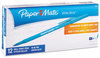 A Picture of product PAP-3361131 Paper Mate® Write Bros.® Stick Ballpoint Pen,  Blue Ink, Fine, Dozen