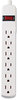A Picture of product IVR-73315 Innovera® Six-Outlet Power Strip 6 Outlets, 15 ft Cord, Ivory