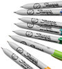 A Picture of product SAN-1742025 Sharpie® Retractable Permanent Marker,  Ultra Fine Tip, Assorted Colors, 8/Set