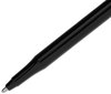 A Picture of product PAP-3930158 Paper Mate® Eraser Mate® Stick Ballpoint Pen,  Black Ink, Medium, Dozen