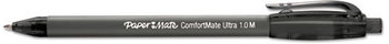 Paper Mate® ComfortMate® Ultra Retractable Ballpoint Pen,  Black Ink, Medium, Dozen