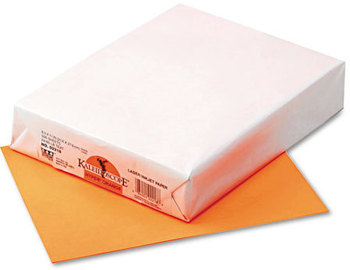 Pacon® Kaleidoscope® Multipurpose Colored Paper,  24lb, 8-1/2 x 11, Orange, 500/Ream