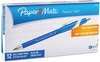 A Picture of product PAP-85581 Paper Mate® FlexGrip® Elite Retractable Ballpoint Pen,  Blue Ink, Medium, Dozen