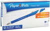 A Picture of product PAP-85583 Paper Mate® FlexGrip® Elite Retractable Ballpoint Pen,  Blue Ink, Fine, Dozen