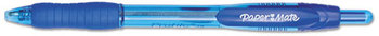 Paper Mate® Profile™ Retractable Ballpoint Pen,  Blue Ink, Bold, Dozen