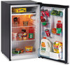 A Picture of product AVA-RM4436SS Avanti 4.4 Cu. Ft. Refrigerator,  19 1/2"W x 22"D x 33"H, Black/Stainless Steel