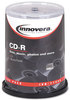 A Picture of product IVR-77990 Innovera® CD-R Recordable Disc 700 MB/80min, 52x, Spindle, Silver, 100/Pack