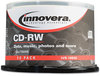 A Picture of product IVR-78850 Innovera® CD-RW Rewritable Disc 700 MB/80 min, 12x, Spindle, Silver, 50/Pack