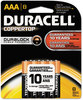 A Picture of product DUR-MN2400B8Z Duracell® CopperTop® Alkaline Batteries with Duralock Power Preserve™ Technology,  Duralock Power Preserve, AAA, 8/PK, 40 PK/Carton