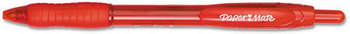 Paper Mate® Profile™ Retractable Ballpoint Pen,  Red Ink, Bold, Dozen