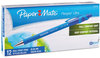 A Picture of product PAP-9510131 Paper Mate® FlexGrip Ultra® Recycled Retractable Ballpoint Pen,  Blue Ink, Medium, Dozen