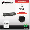 A Picture of product IVR-83015 Innovera® 83015, 83016 Laser Cartridge Remanufactured Black Toner, Replacement for 15A (C7115A), 2,500 Page-Yield, Ships in 1-3 Business Days