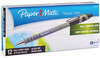 A Picture of product PAP-9530131 Paper Mate® FlexGrip Ultra® Recycled Retractable Ballpoint Pen,  Black Ink, Medium, Dozen