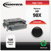 A Picture of product IVR-83098X Innovera® 83098, 83098PK2, 83098X Laser Cartridge,  8800 Yield, Black