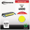 A Picture of product IVR-83722 Innovera® 83720, 83721, 83722, 83723 Toner Cartridge Remanufactured Yellow Replacement for 641A (C9722A), 8,000 Page-Yield