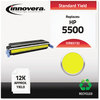 A Picture of product IVR-83732 Innovera® 83730, 83731, 83732, 83733 Toner Cartridge Remanufactured Yellow Replacement for 645A (C9732A), 12,000 Page-Yield, Ships in 1-3 Business Days