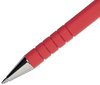 A Picture of product PAP-9670131 Paper Mate® FlexGrip Ultra™ Recycled Stick Ballpoint Pen,  Red Ink, Fine, Dozen