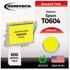 A Picture of product IVR-860420 Innovera® 60120 60220, 60320, 60420 Inkjet Cartridge Remanufactured Yellow Ink, Replacement for 60 (T060420), 600 Page-Yield