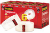 A Picture of product MMM-600K6 Scotch® Transparent Tape 1" Core, 0.75" x 83.33 ft, 6/Pack