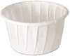 A Picture of product SCC-125U SOLO® Cup Company Paper Portion Cups,  1 1/4 oz., White, 250/Bag