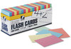 A Picture of product PAC-74170 Pacon® Blank Flash Card Dispenser Box,  2w x 3h, Assorted, 1000/Pack