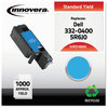 A Picture of product IVR-D1660C Innovera® D1660B, D1660C, D1660M, D1660Y Toner Remanufactured Cyan Replacement for 332-0400, 1,000 Page-Yield