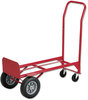 A Picture of product SAF-4086R Safco® Two-Way Convertible Hand Truck 500 to 600 lb Capacity, 18 x 51, Red