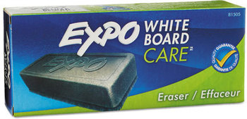EXPO® Dry Erase Eraser,  Soft Pile, 5 1/8w x 1 1/4h