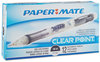 A Picture of product PAP-56043 Paper Mate® Clear Point® Mechanical Pencil,  0.7 mm, Blue Barrel, Refillable