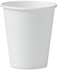 A Picture of product SCC-376W SOLO® Cup Company Single-Sided Poly Paper Hot Cups,  6oz, White, 50/Pack, 20 Packs/Carton