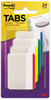 A Picture of product MMM-686F1 Post-It® Tabs Lined 1/5-Cut, Assorted Colors, 2" Wide, 24/Pack