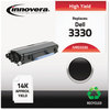 A Picture of product IVR-D3330 Innovera® D3330 Toner Remanufactured Black Replacement for 330-5207, 14,000 Page-Yield
