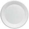 A Picture of product SCC-FSF6 SOLO® Cup Company Basix® Foam Dinnerware,  Plate, 6" dia, White