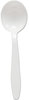 A Picture of product SCC-GBX8SW SOLO® Cup Company Guildware® Extra Heavyweight Plastic Cutlery,  Guildware Design, White, 1000/Carton
