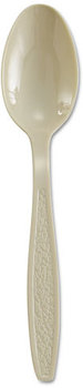 SOLO® Guildware® Sweetheart® Extra Heavy Weight Polystyrene Cutlery Teaspoons. 6.1 in. Champagne color. 1000 count.