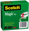 A Picture of product MMM-8102P3472 Scotch® Magic™ Tape Refill 3" Core, 0.75" x 72 yds, Clear, 2/Pack