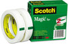 A Picture of product MMM-8102P3472 Scotch® Magic™ Tape Refill 3" Core, 0.75" x 72 yds, Clear, 2/Pack