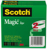 A Picture of product MMM-8102P3472 Scotch® Magic™ Tape Refill 3" Core, 0.75" x 72 yds, Clear, 2/Pack