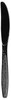 A Picture of product SCC-GDR6KN SOLO® Cup Company Guildware® Extra Heavyweight Plastic Cutlery,  Black, 1000/Carton