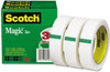 A Picture of product MMM-810723 Scotch® Magic™ Tape Refill 3" Core, 1" x 72 yds, Clear, 3/Pack